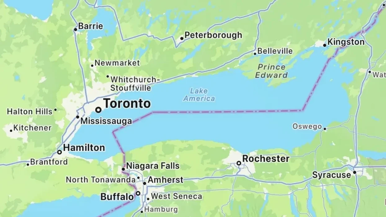 Apple ndryshon emrin e Liqenit Ontario në “Lake America” pas urdhrit të Trump