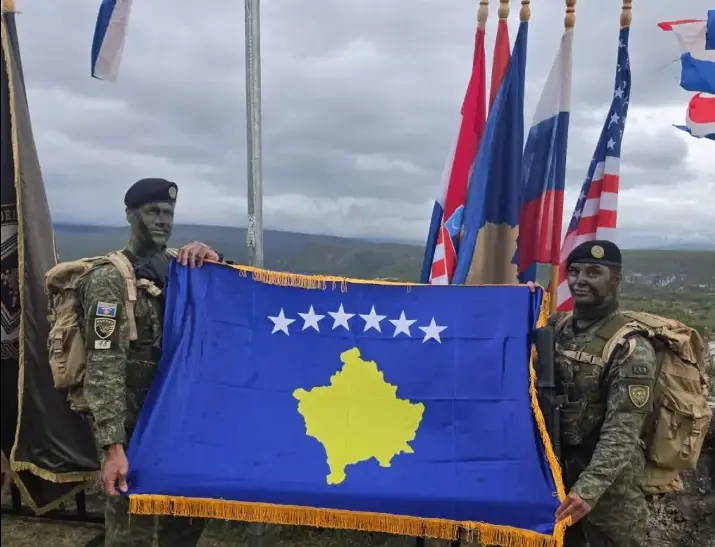 Për herë të parë, FSK-ja merr pjesë në trajnimin ushtarak për liderë të rinj në Kroaci