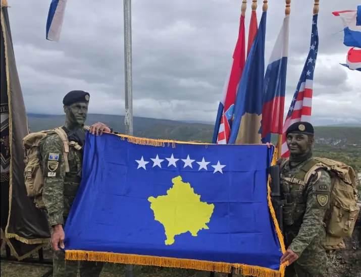 Për herë të parë, FSK-ja merr pjesë në trajnimin ushtarak për liderë të rinj në Kroaci