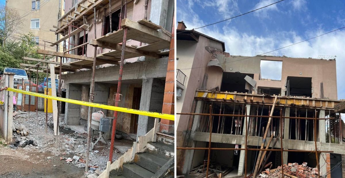 Inspektorati ndalon punimet në një shtëpi private në Prizren, mungonin masat e sigurisë –